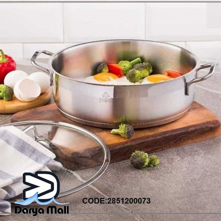نیم قابلمه استیل 26 سنسو کد2851200073